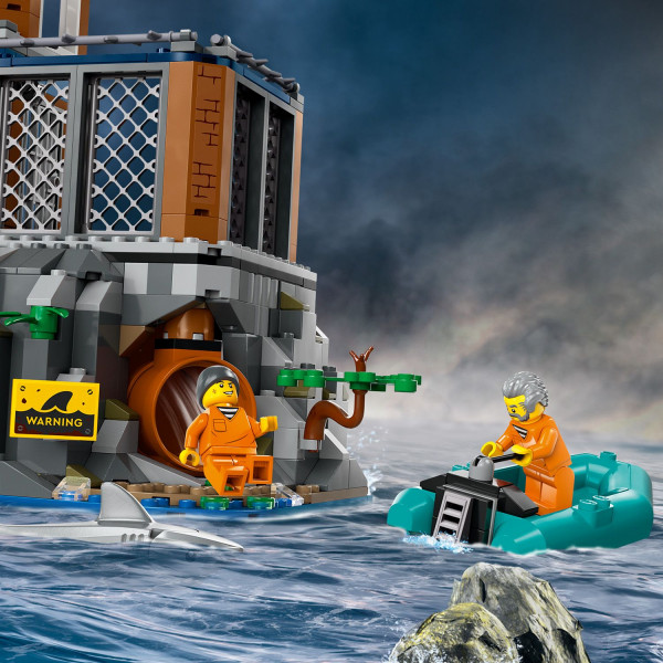 Фото - Конструктор LEGO City Полицейский остров-тюрьма (60419)
