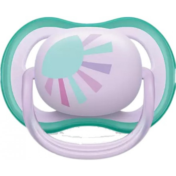 Фото - Ортодонтическая пустышка Philips Avent Ultra Air 0-6 мес (SCF085/59)