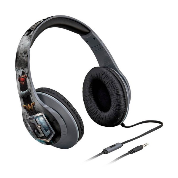 Фото - Наушники накладные проводные eKids iHome Warner Bros Justice League Mic (RI-M40JL.FXV7M)