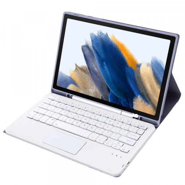 Фото - Чохол-клавіатура для планшета BeCover з бездротовою клавіатурою (TouchPad) for Apple iPad Air 11'' (M2)/iPad Air 11'' (M3) Purple (712600)