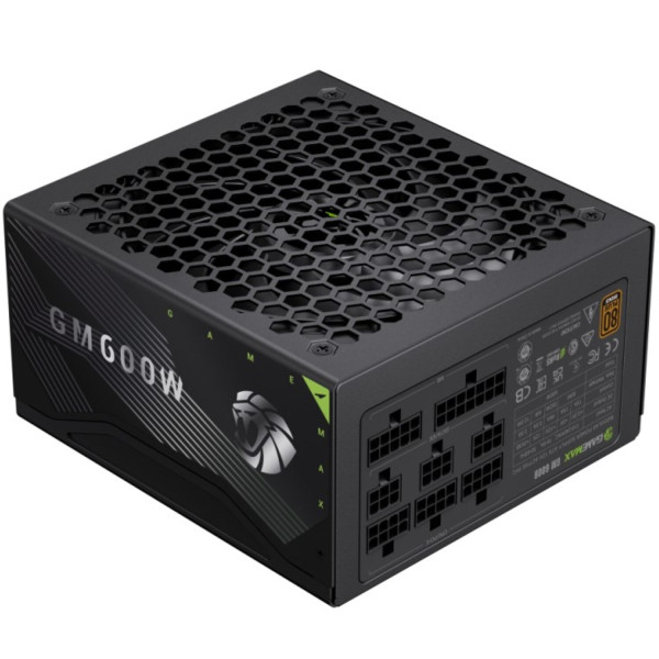 Фото - Блок живлення для ПК Gamemax GM 600B Fully-modular New