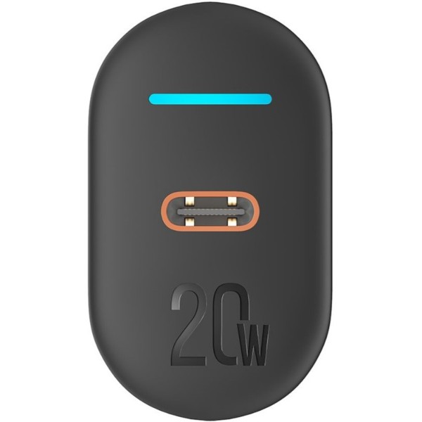 Фото - Мережевий зарядний пристрій YOKI Led Series 20W Black (YK-20PD)
