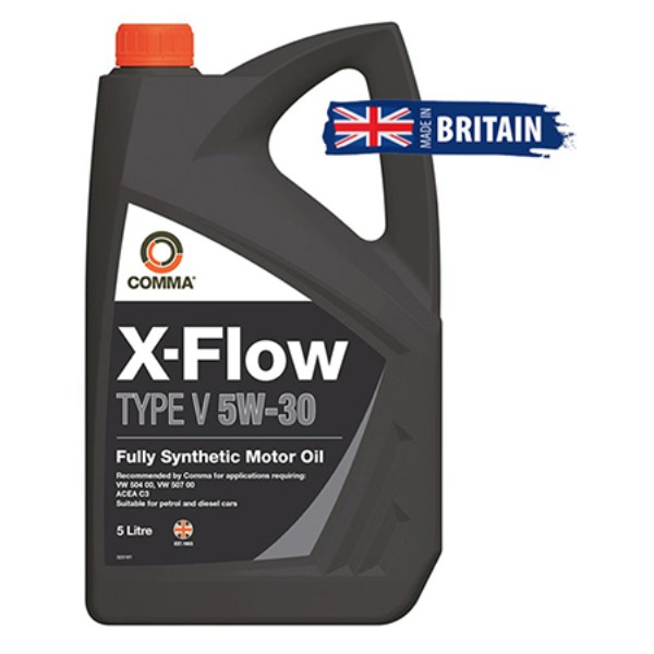 Фото - Масло для авто COMMA X-FLOW TYPE V 5W-30 5л (XFV5L)