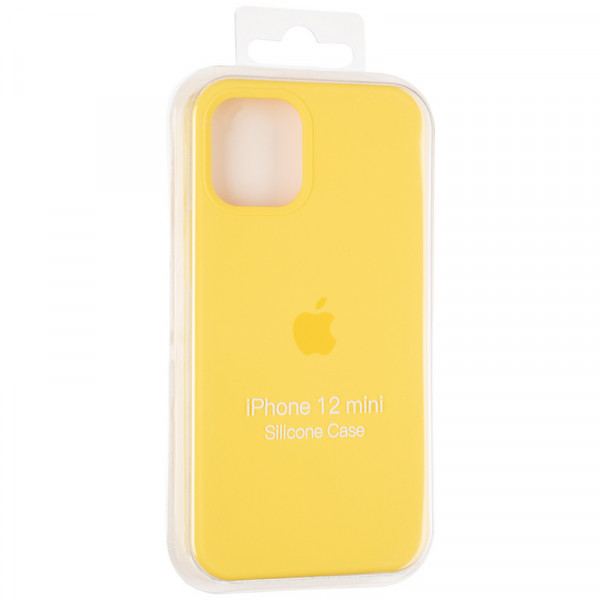 Фото - Чохол для смартфону Gelius Original Full Soft Case for iPhone 12 Mini Canary Yellow (81920)