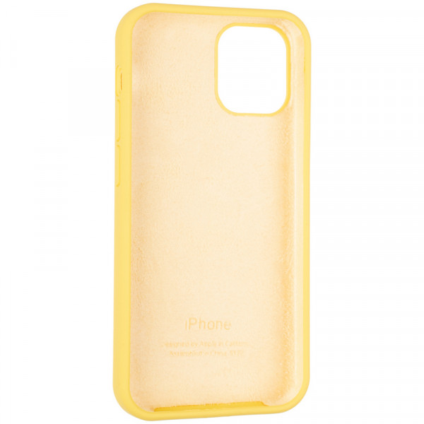 Фото - Чохол для смартфону Gelius Original Full Soft Case for iPhone 12 Mini Canary Yellow (81920)
