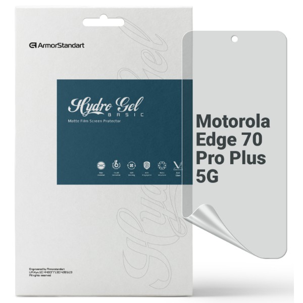 Фото - Защитная пленка для смартфона Armorstandart Matte for Motorola Edge 70 Pro Plus 5G (ARM94109) Фото - Защитная пленка для смартфона Armorstandart Matte for Motorola Edge 70 Pro Plus 5G (ARM94109)