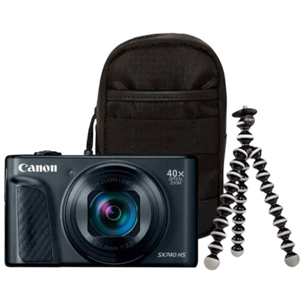 Фото - Фотокамера Canon Powershot SX740 HS LITE EDITION Travel kit Black (2955C051)