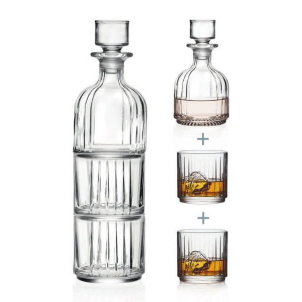 Фото - Набір склянок для віскі RCR Combo 3 пр. (25535020406)