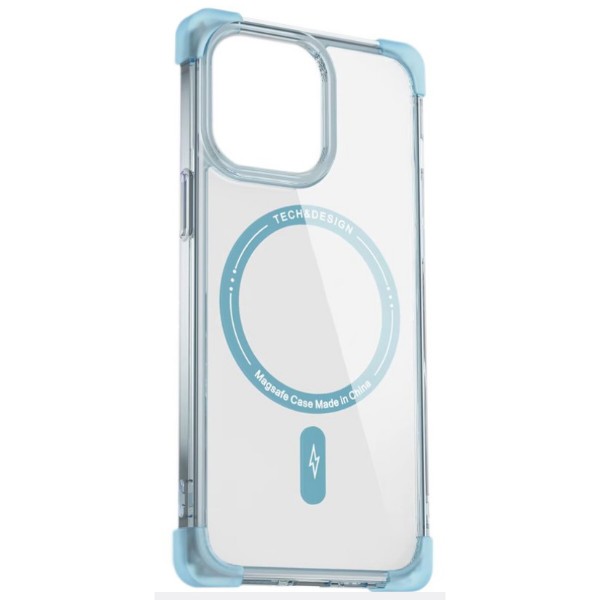 Фото - Чохол для смартфону Gelius Proof Special MagSafe for iPhone 16 Pro Transparent Blue (99731)
