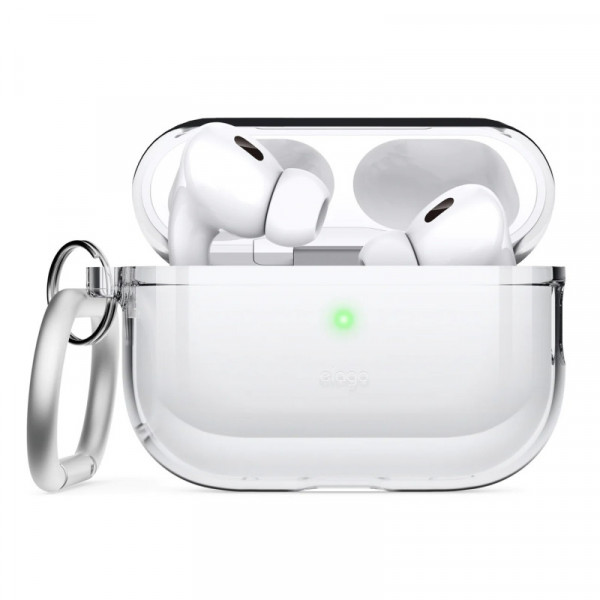 Фото - Чохол для навушників Elago Clear Hang Case Transparent for Airpods Pro 2nd Gen (EAPP2CL-HANG-CL)