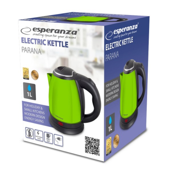 Фото - Електричний чайник Esperanza Kettle Parana (EKK128G)