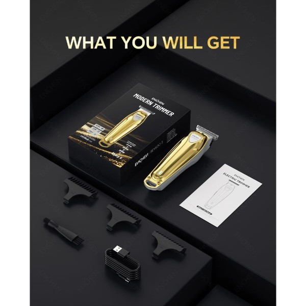 Фото - Машинка для стрижки волос Enchen Sharp 5 Semi-professional Gold