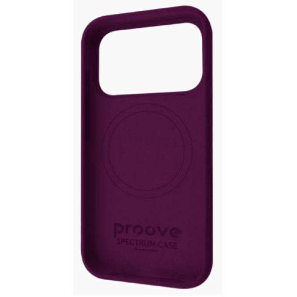 Фото - Чехол для смартфона Proove Spectrum Case with Magnetic Ring iPhone 17 Pro grape purple (PCSPIP17P037)
