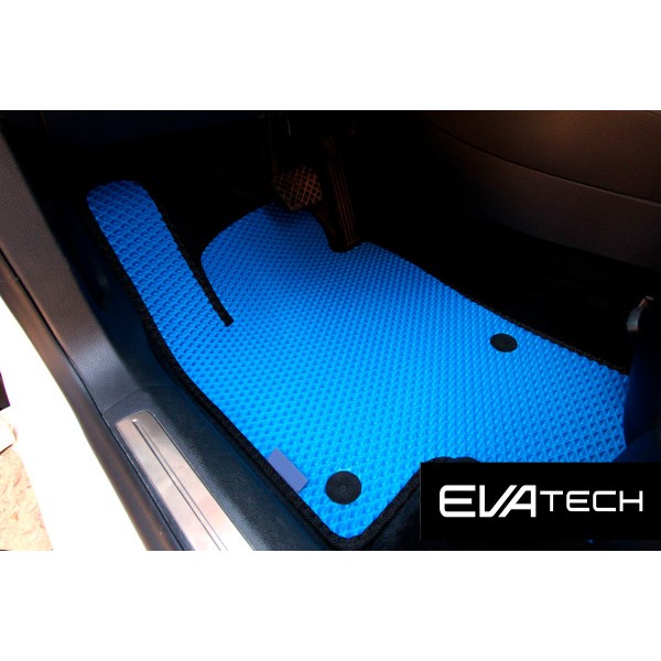 Фото - Коврики из экокожи в салон авто передние EVAtech для Passat (B7) Volkswagen 2010-2014 7 поколение Sedan EU (VW3694AK2AV4BBB)
