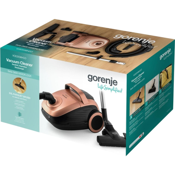 Фото - Пилосос для сухого прибирання з мішком Gorenje VCE22G6HCO