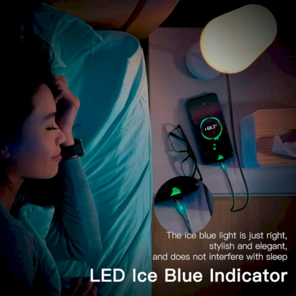 Фото - Кабель Essager Rousseau 3A Fast Charging USB Lightning Cable 1m Black (EXCL-LS01)