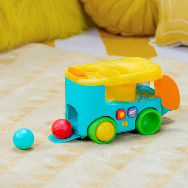 Фото - Інтерактивна іграшка Bright Starts Pop & Roll Safari Bus (16827)