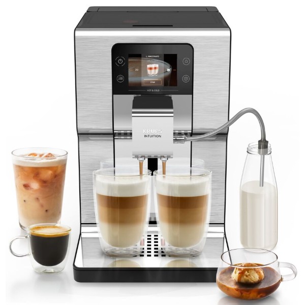 Фото - Кавомашина Krups EA879EE0 Intuition Hot & Cold Фото - Кавомашина Krups EA879EE0 Intuition Hot & Cold