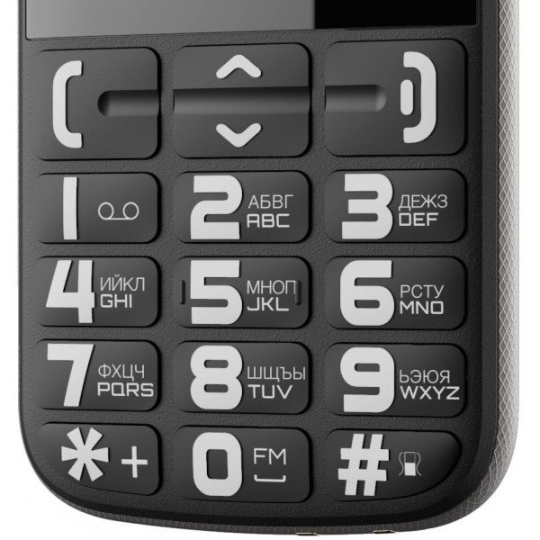 Фото - Мобильный телефон Nous Helper NS 2422 Black-Silver