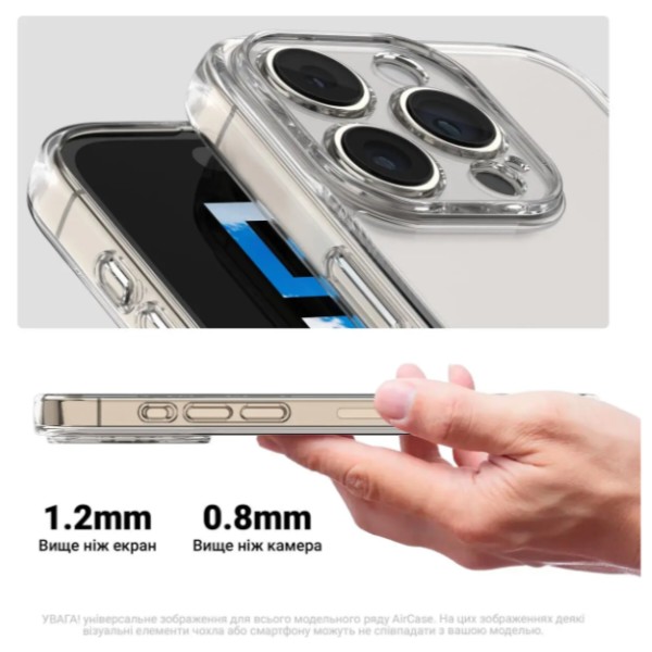 Фото - Чохол для смартфону Armorstandart Air for Xiaomi Redmi 17 4G Camera cover Clear (ARM92652)