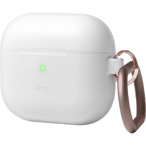 Фото - Чохол для навушників Elago Hang Silicone Case Nightglow Blue for Airpods 3rd Gen (EAP3HG-HANG-LUBL)