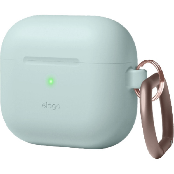 Фото - Чохол для навушників Elago Hang Silicone Case Mint for Airpods 3rd Gen (EAP3HG-HANG-MT)