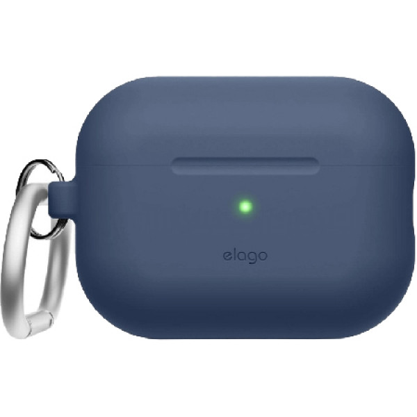 Фото - Чохол для навушників Elago Silicone Hang Case Jean Indigo for Airpods Pro 2nd Gen (EAPP2SC-ORHA-JIN)