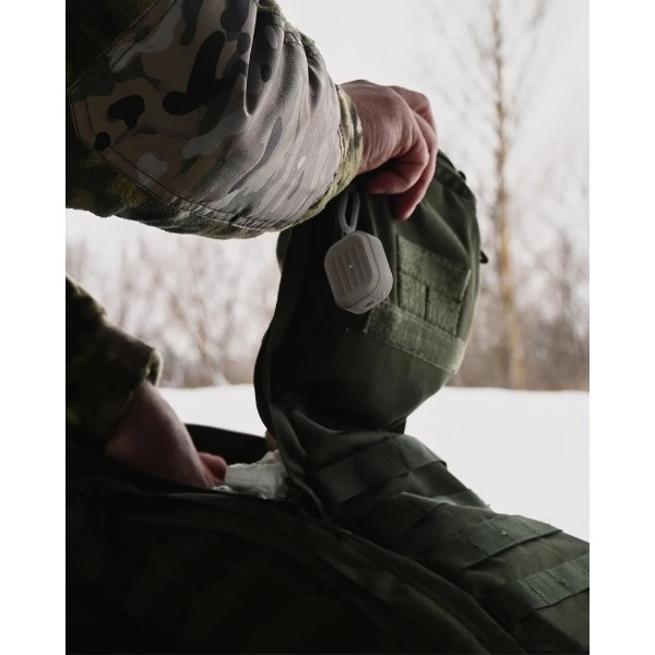 Фото - Чохол для навушників Elago Armor Hang Case Stone for Airpods Pro 3rd Gen (EAPP3AM-HANG-ST)