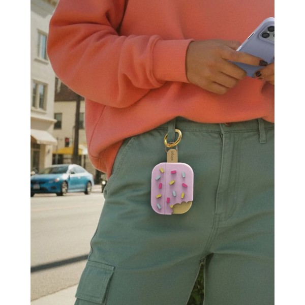 Фото - Чехол для наушников Elago Ice Cream Hang Case Classic Lavender for Airpods Pro 3rd Gen (EAPP3ICE-HANG-LV)