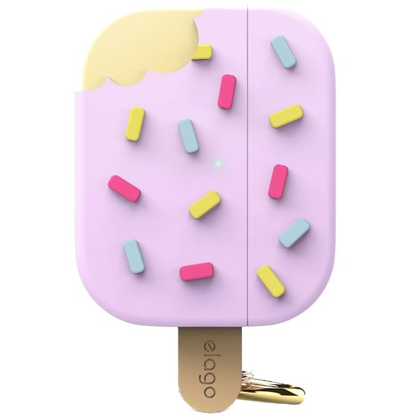 Фото - Чехол для наушников Elago Ice Cream Hang Case Classic Lavender for Airpods Pro 3rd Gen (EAPP3ICE-HANG-LV)
