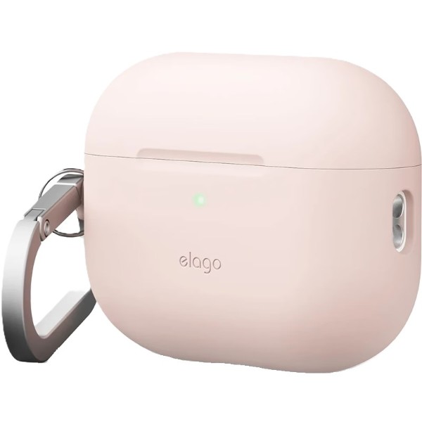 Фото - Чехол для наушников Elago Silicone Hang Case Sand Pink for Airpods Pro 3rd Gen (EAPP3SC-HANG-SPK)