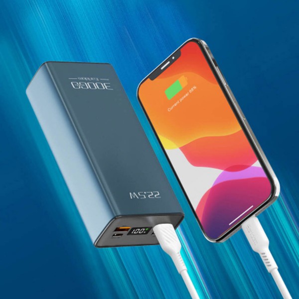 Фото - Батарея мобильная Earldom ET-PD36 30000mAh Metal Alloy QC3.0/PD2.0/PD3.0/22.5W Dark Blue (PB-000124)