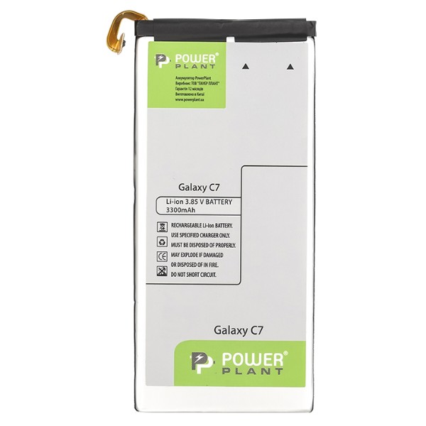 Фото - Аккумулятор для мобильного телефона PowerPlant Samsung Galaxy C7 (EB-BC700ABE) 3300mAh (SM170418)