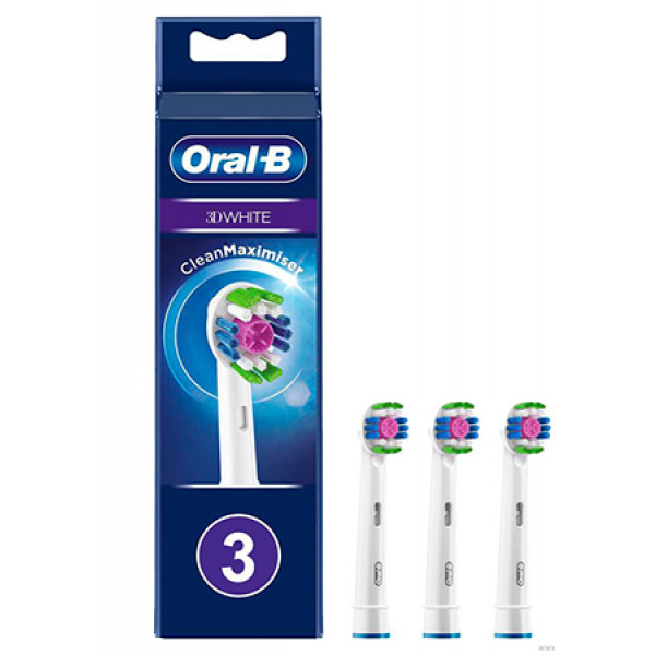 Фото - Насадка для зубной щетки Oral-B Braun 3D White EB18pRB CleanMaximiser 3 шт.