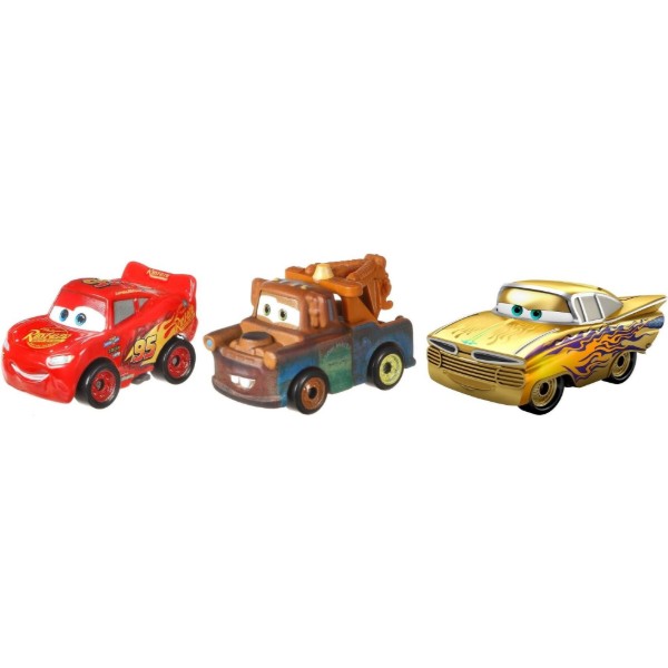 Фото - Ігровий набір Cars Mattel з 3 металевих міні-гонщиків (в ас.) (GKG01)