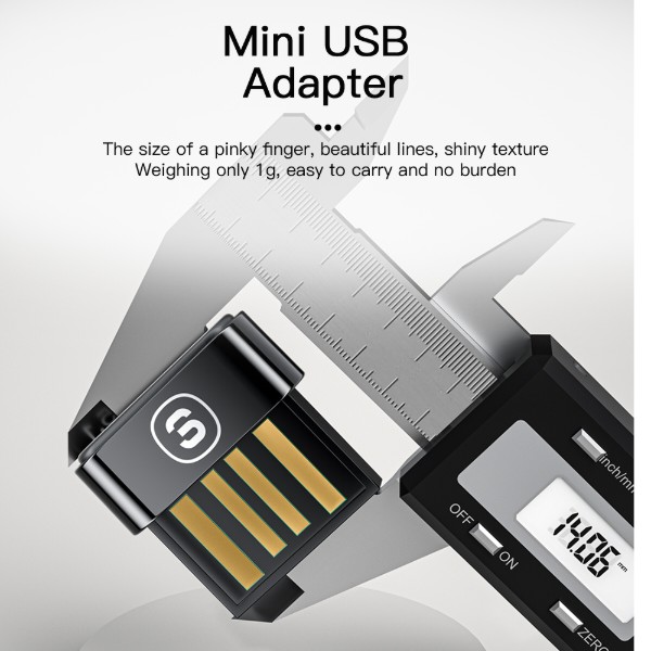 Фото - Адаптер сети Bluetooth USB Essager USB Bluetooth 5.1 (EBTMQ-XK01)