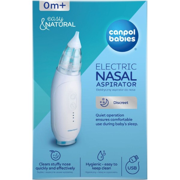 Фото - Аспіратор назальний дитячий Canpol babies Easy Natural (9/319)