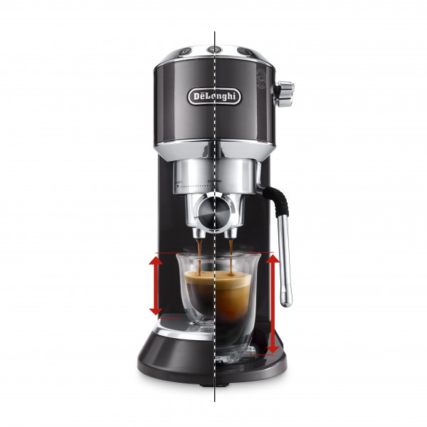 Фото - Уцінка - Кавоварка ріжкова Delonghi EC885.GY