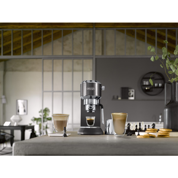 Фото - Уцінка - Кавоварка ріжкова Delonghi EC885.GY