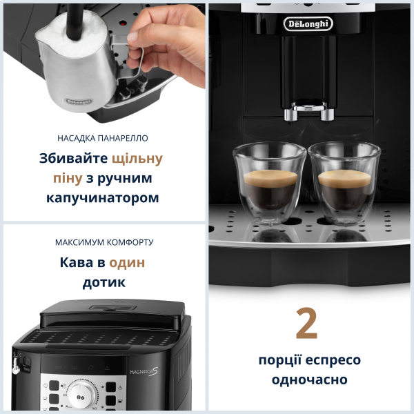 Фото - Кофемашина Delonghi ECAM22.110.B