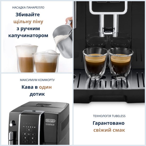 Фото - Кавомашина Delonghi ESAM420.40.B