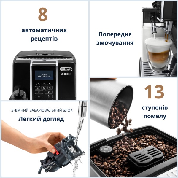 Фото - Кофемашина Delonghi ECAM 350.55 B