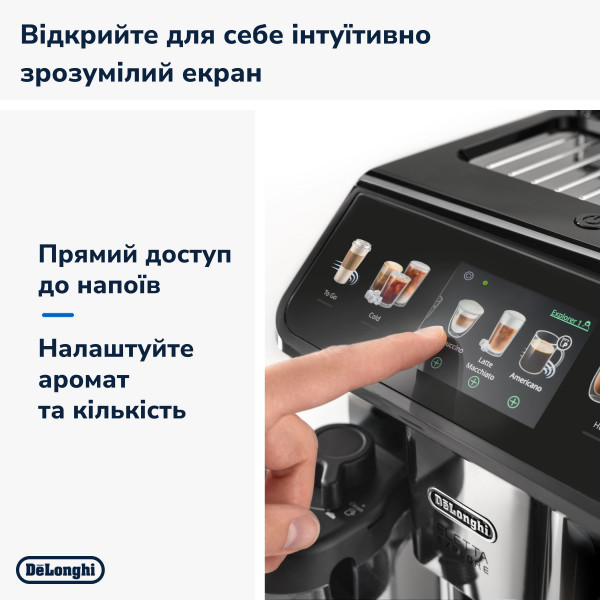 Фото - Кавомашина Delonghi ECAM450.65.S