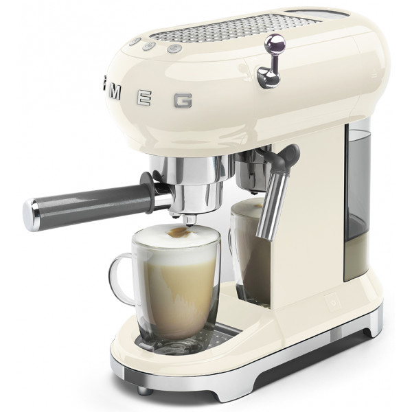 Фото - Кавоварка ріжкова Smeg ECF01CREU