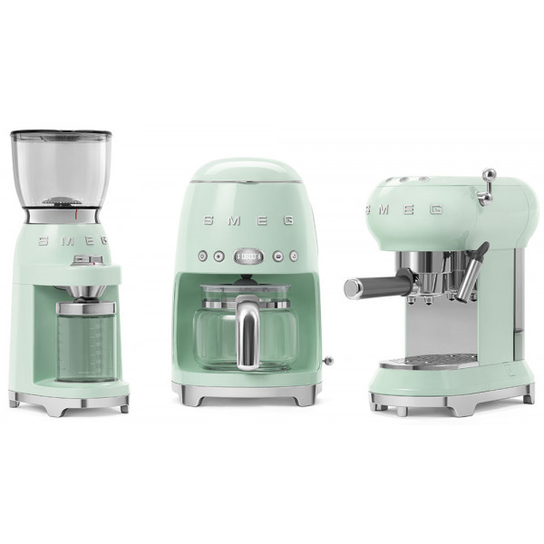Фото - Кавоварка ріжкова Smeg ECF01PGEU