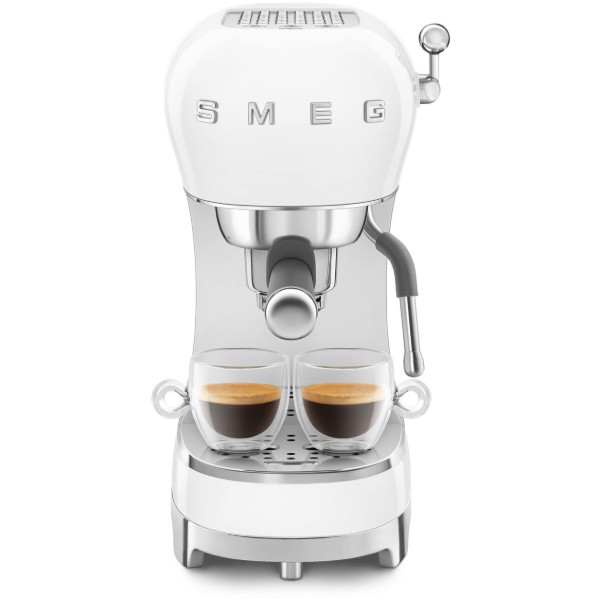Фото - Кавоварка ріжкова Smeg ECF02WHEU