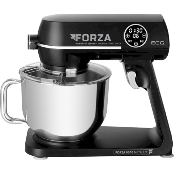Фото - Кухонный комбайн ECG FORZA 6600 Metallo Nero