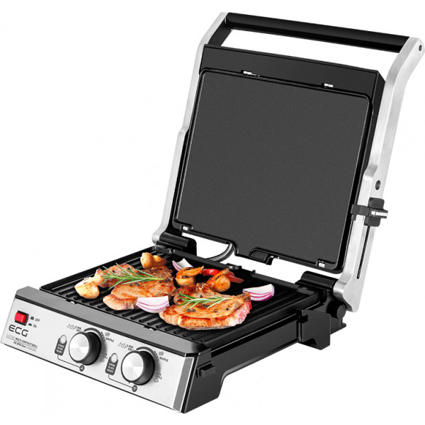 Фото - Гриль-барбекю электрический ECG KG 2033 Duo Grill & Waffle