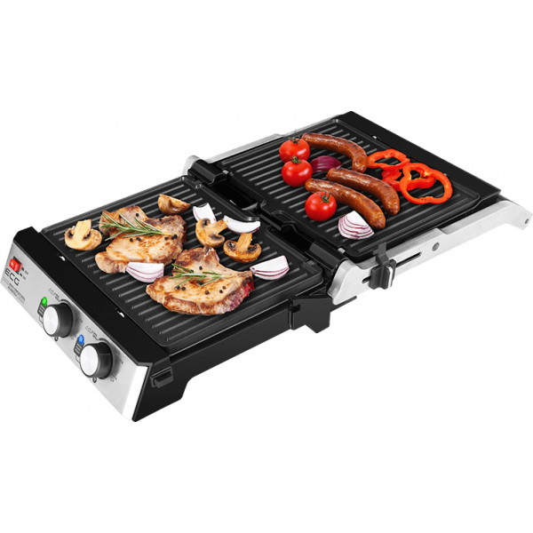 Фото - Гриль-барбекю электрический ECG KG 2033 Duo Grill & Waffle