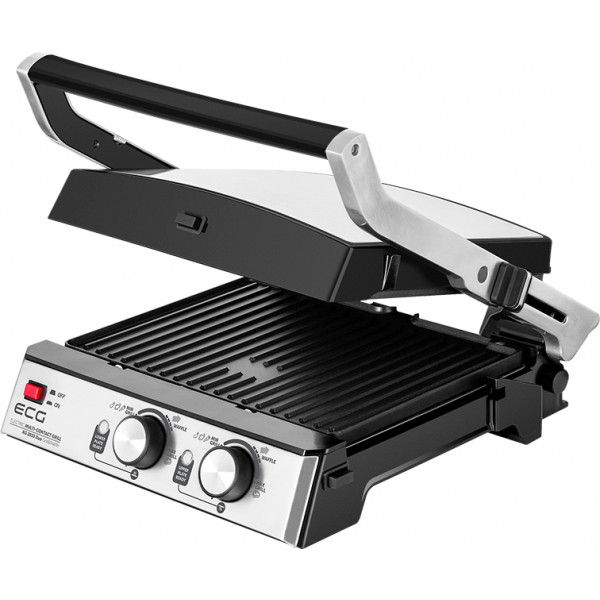 Фото - Гриль-барбекю электрический ECG KG 2033 Duo Grill & Waffle